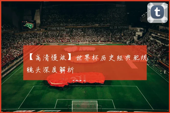 【高清慢放】世界杯历史经典犯规镜头深度解析