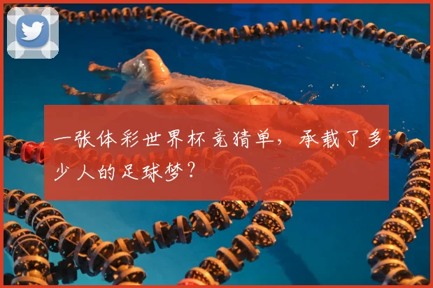 一张体彩世界杯竞猜单，承载了多少人的足球梦？
