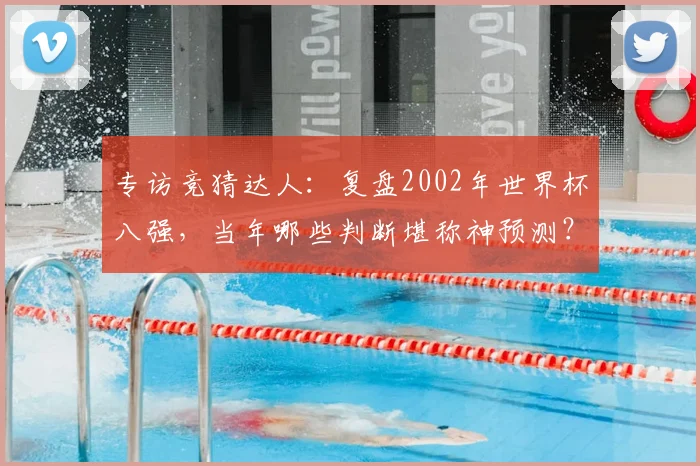 专访竞猜达人:复盘2002年世界杯八强,当年哪些判断堪称神预测?