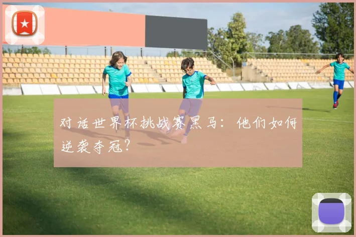 对话世界杯挑战赛黑马:他们如何逆袭夺冠?